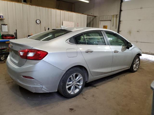 1G1BE5SM5K7117244 - 2019 CHEVROLET CRUZE LT SILVER photo 3