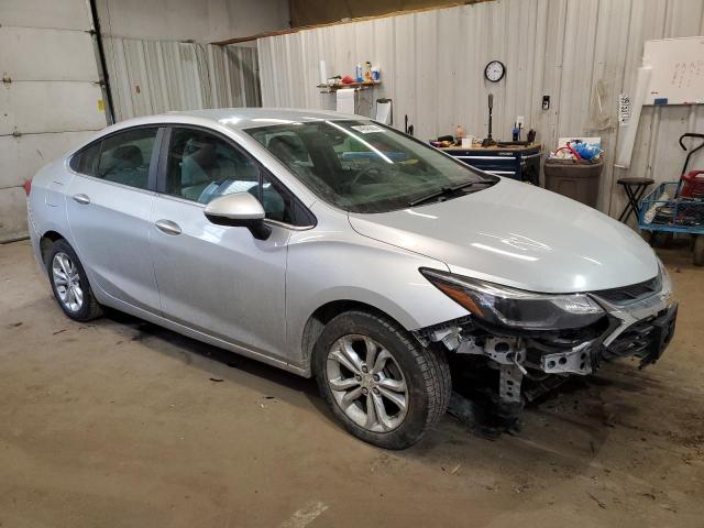 1G1BE5SM5K7117244 - 2019 CHEVROLET CRUZE LT SILVER photo 4