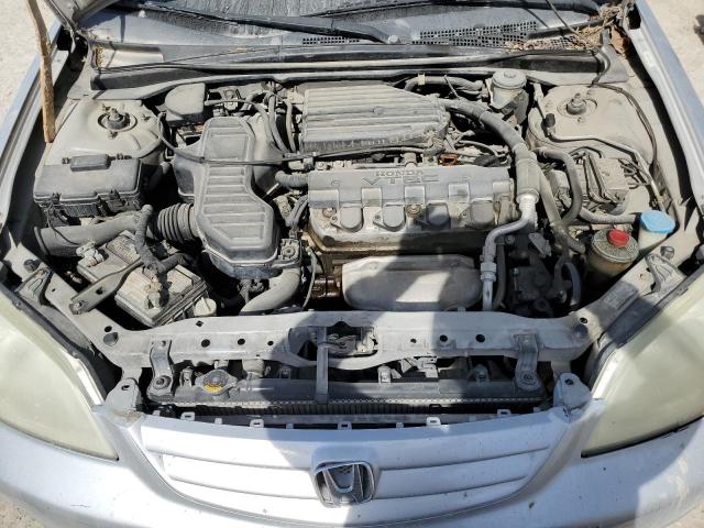 1HGES26713L005289 - 2003 HONDA CIVIC EX SILVER photo 11