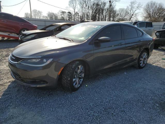 1C3CCCBB8FN585415 - 2015 CHRYSLER 200 S CHARCOAL photo 1