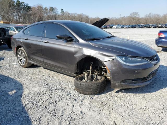 1C3CCCBB8FN585415 - 2015 CHRYSLER 200 S CHARCOAL photo 4