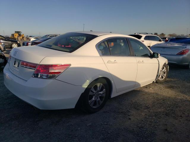 1HGCP2F47CA174274 - 2012 HONDA ACCORD LXP WHITE photo 3