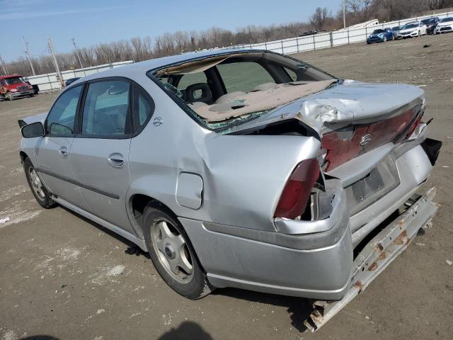 2G1WH55K129254294 - 2002 CHEVROLET IMPALA LS SILVER photo 2