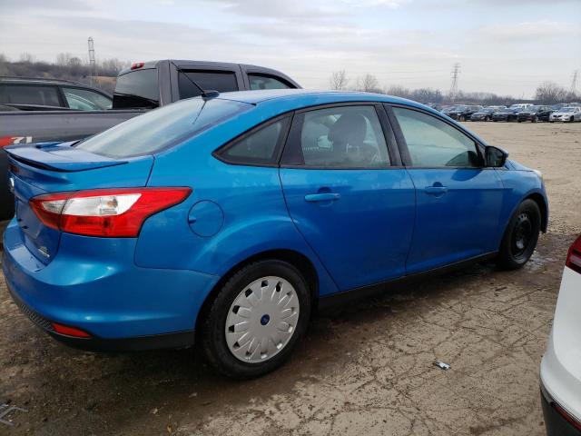 1FADP3F24DL199278 - 2013 FORD FOCUS SE BLUE photo 3