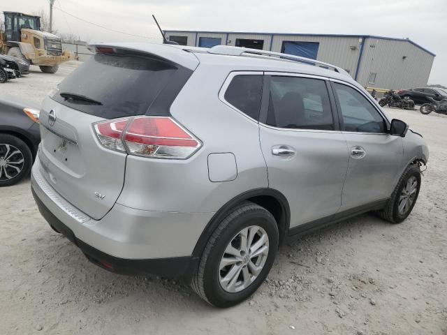 KNMAT2MT1FP520350 - 2015 NISSAN ROGUE S SILVER photo 3