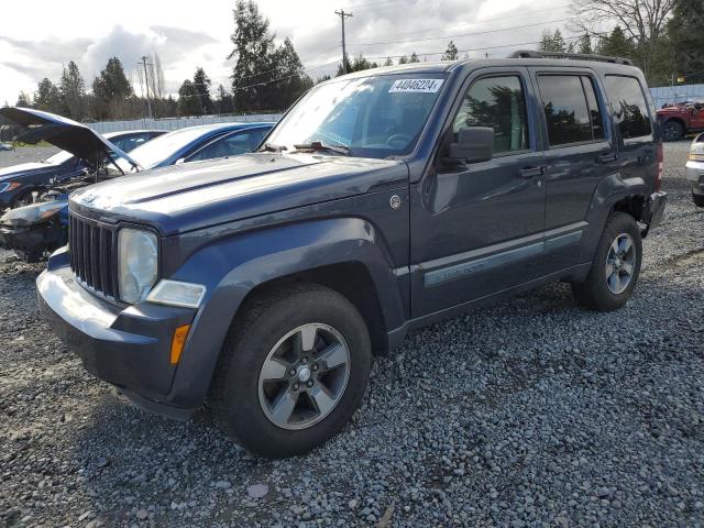 1J8GN28K28W194680 - 2008 JEEP LIBERTY SPORT BLUE photo 1