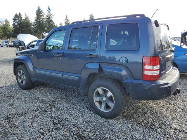 1J8GN28K28W194680 - 2008 JEEP LIBERTY SPORT BLUE photo 2