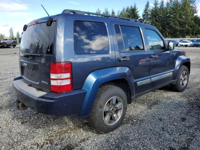 1J8GN28K28W194680 - 2008 JEEP LIBERTY SPORT BLUE photo 3