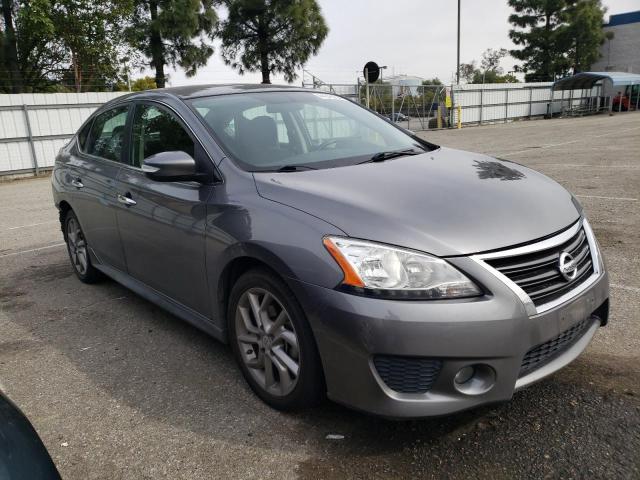 3N1AB7AP0FY294942 - 2015 NISSAN SENTRA S GRAY photo 4