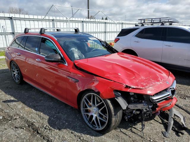 WDDZH8KB1KA576003 - 2019 MERCEDES-BENZ E 63 AMG-S 4MATIC RED photo 4