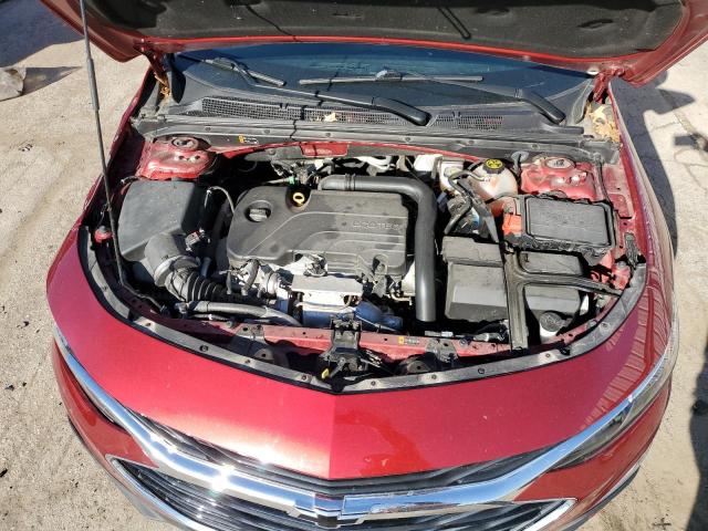 1G1ZG5ST7MF000029 - 2021 CHEVROLET MALIBU RS წითელი ფოტო 11