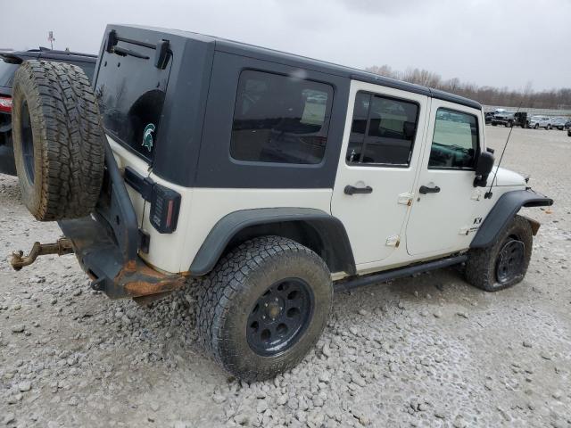 1J4GA39137L201788 - 2007 JEEP WRANGLER X CREAM photo 3