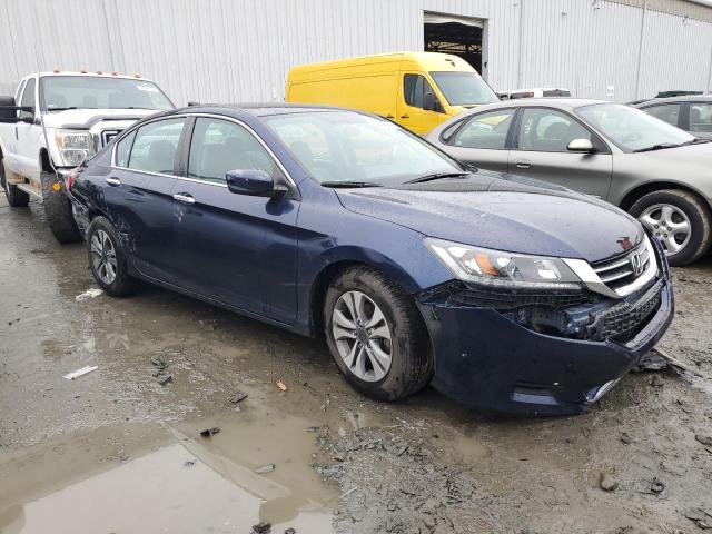 1HGCR2F31FA210305 - 2015 HONDA ACCORD LX BLUE photo 4