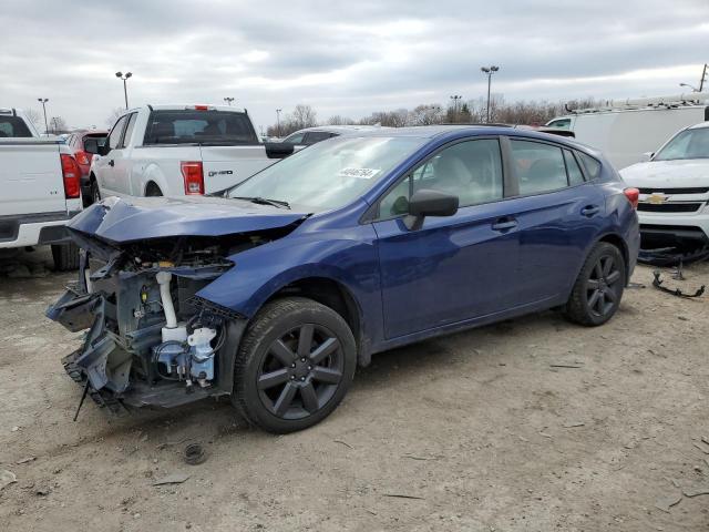 4S3GTAA68J3746579 - 2018 SUBARU IMPREZA BLUE photo 1