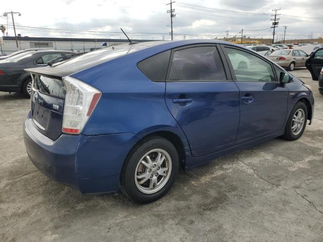 JTDKN3DU4A5220111 - 2010 TOYOTA PRIUS BLUE photo 3