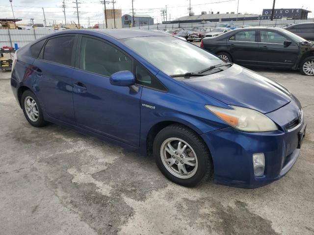 JTDKN3DU4A5220111 - 2010 TOYOTA PRIUS BLUE photo 4