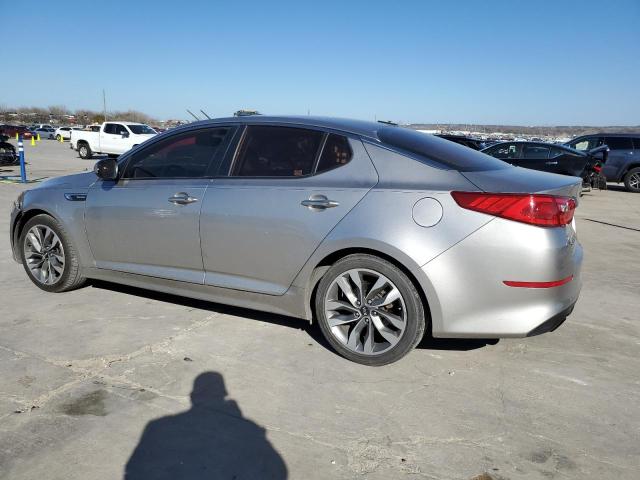 5XXGR4A65EG299957 - 2014 KIA OPTIMA SX SILVER photo 2