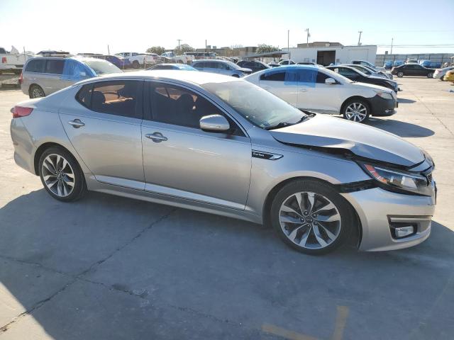 5XXGR4A65EG299957 - 2014 KIA OPTIMA SX SILVER photo 4