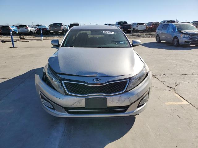 5XXGR4A65EG299957 - 2014 KIA OPTIMA SX SILVER photo 5