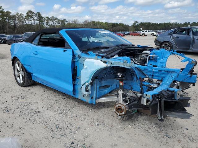 1G1FK3D62N0124257 - 2022 CHEVROLET CAMARO ZL1 BLUE photo 4