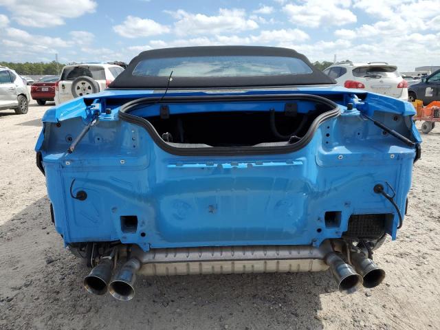 1G1FK3D62N0124257 - 2022 CHEVROLET CAMARO ZL1 BLUE photo 6