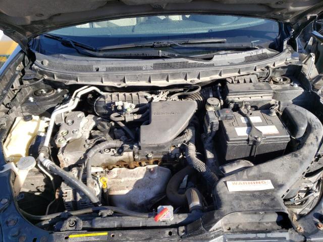 JN8AS58V58W135676 - 2008 NISSAN ROGUE S BLACK photo 12