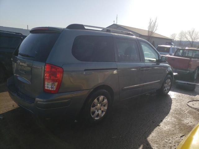 KNDMC233876040232 - 2007 HYUNDAI ENTOURAGE GLS GRAY photo 3