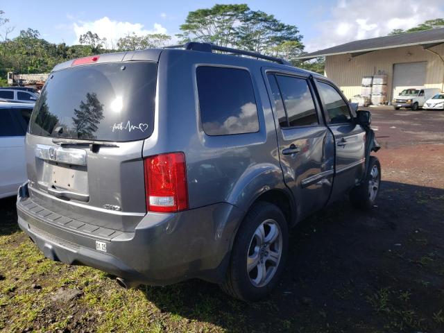 5FNYF4H46CB080037 - 2012 HONDA PILOT EX GRAY photo 3