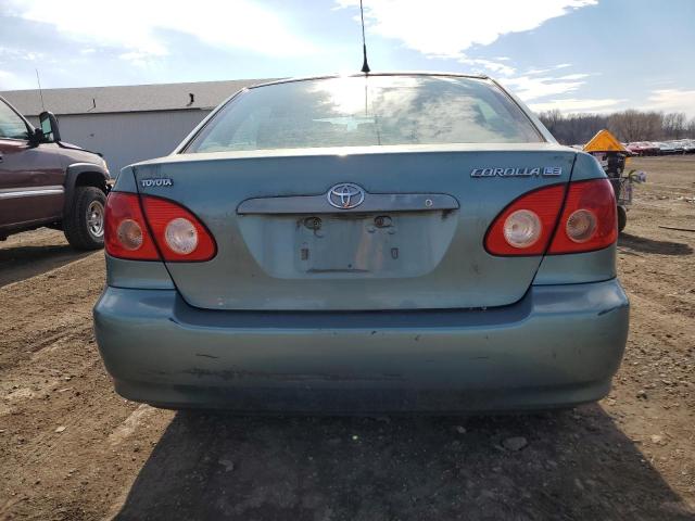 2T1BR32E05C499923 - 2005 TOYOTA COROLLA CE TURQUOISE photo 6