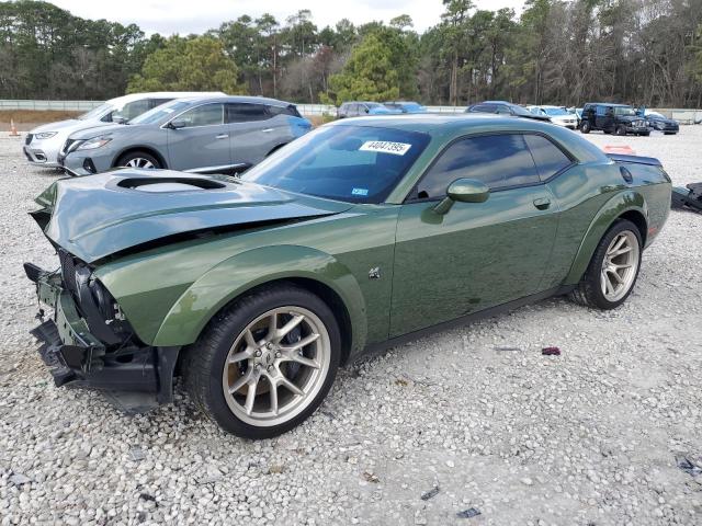 2C3CDZFJ8PH581764 - 2023 DODGE CHALLENGER R/T SCAT PACK GREEN photo 1