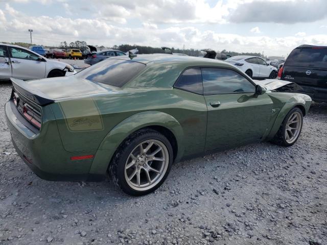 2C3CDZFJ8PH581764 - 2023 DODGE CHALLENGER R/T SCAT PACK GREEN photo 3