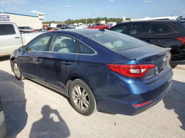 5NPE24AF5FH230638 - 2015 HYUNDAI SONATA SE BLUE photo 2