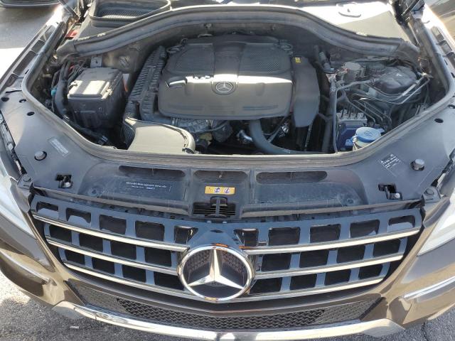 4JGDA5HB9EA383158 - 2014 MERCEDES-BENZ ML 350 4MATIC BROWN photo 12