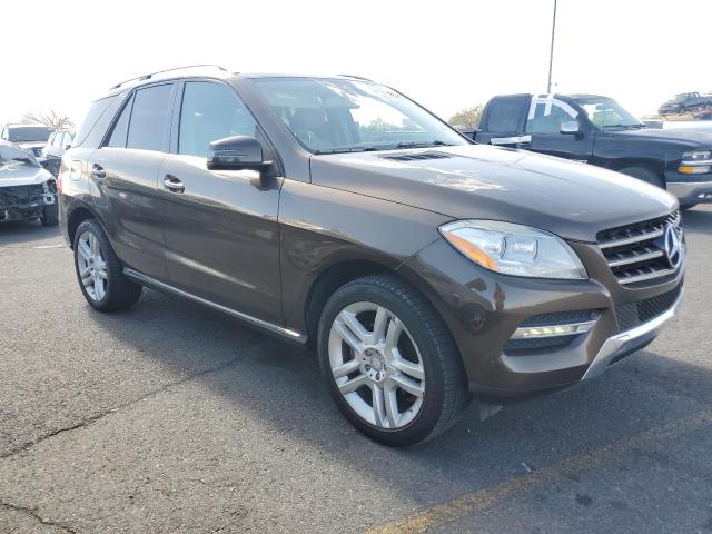 4JGDA5HB9EA383158 - 2014 MERCEDES-BENZ ML 350 4MATIC BROWN photo 4
