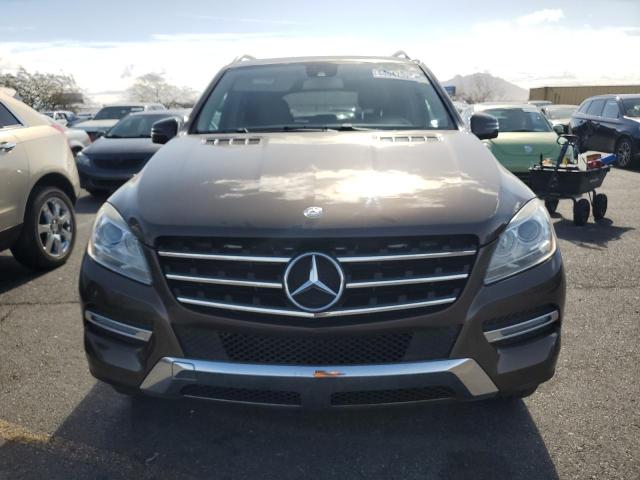 4JGDA5HB9EA383158 - 2014 MERCEDES-BENZ ML 350 4MATIC BROWN photo 5