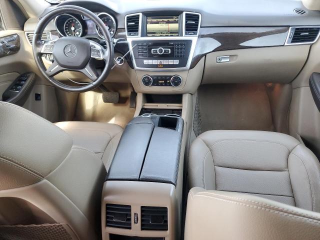 4JGDA5HB9EA383158 - 2014 MERCEDES-BENZ ML 350 4MATIC BROWN photo 8
