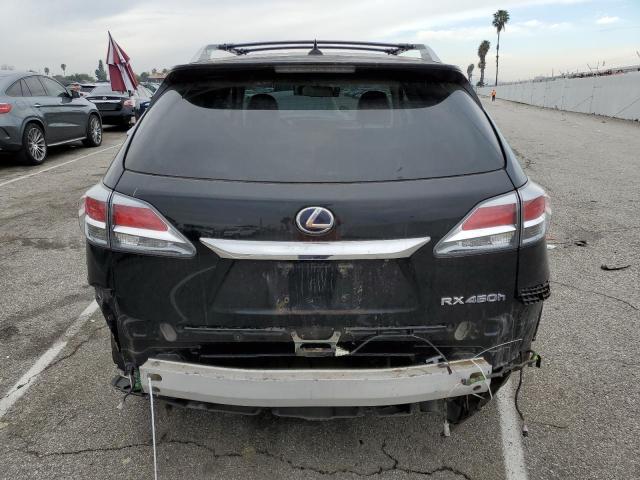 JTJBC1BA6D2449508 - 2013 LEXUS RX 450 BLACK photo 6