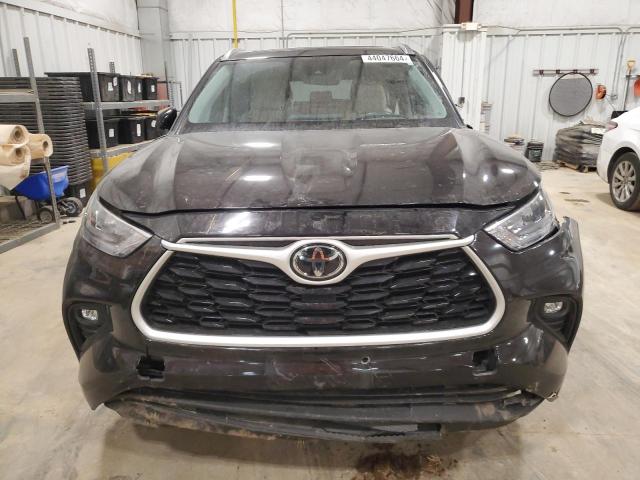 5TDGZRBH5LS006521 - 2020 TOYOTA HIGHLANDER XLE BLACK photo 5