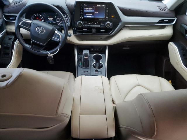 5TDGZRBH5LS006521 - 2020 TOYOTA HIGHLANDER XLE BLACK photo 8