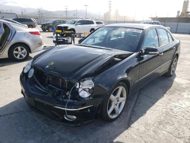 WDBUF72X48B359031 - 2008 MERCEDES-BENZ E 550 BLACK photo 1