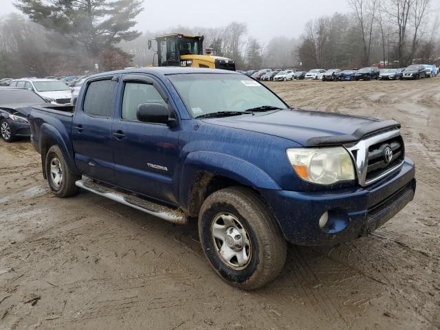 5TELU42N17Z364469 - 2007 TOYOTA TACOMA DOUBLE CAB BLUE photo 4