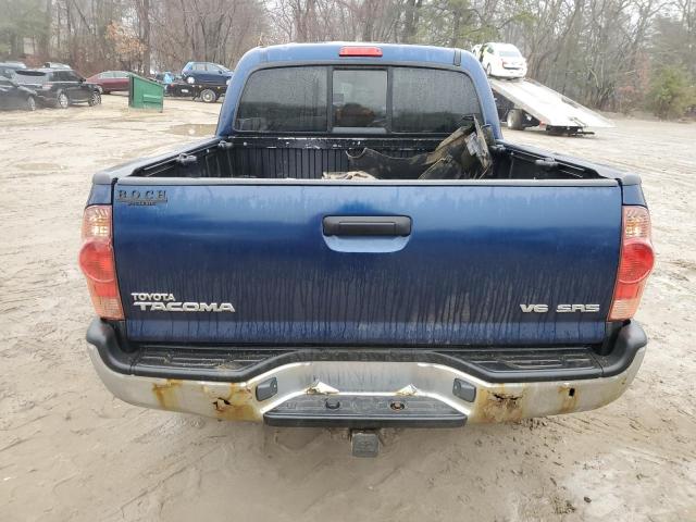 5TELU42N17Z364469 - 2007 TOYOTA TACOMA DOUBLE CAB BLUE photo 6