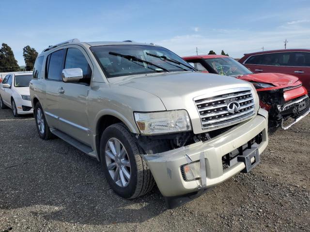 5N3AA08C08N904237 - 2008 INFINITI QX56 SILVER photo 4