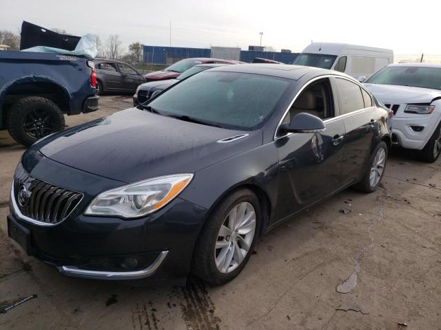 2G4GN5EX6F9275532 - 2015 BUICK REGAL PREMIUM GRAY photo 2