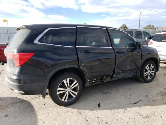 5FNYF6H58HB090368 - 2017 HONDA PILOT EXL BLACK photo 3