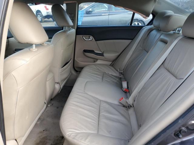 19XFB2F94CE329060 - 2012 HONDA CIVIC EXL ყავისფერი ფოტო 10