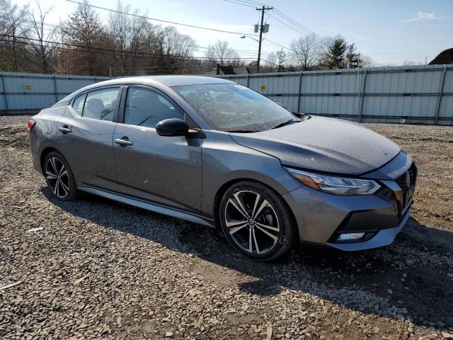 3N1AB8DV9LY206823 - 2020 NISSAN SENTRA SR GRAY photo 4