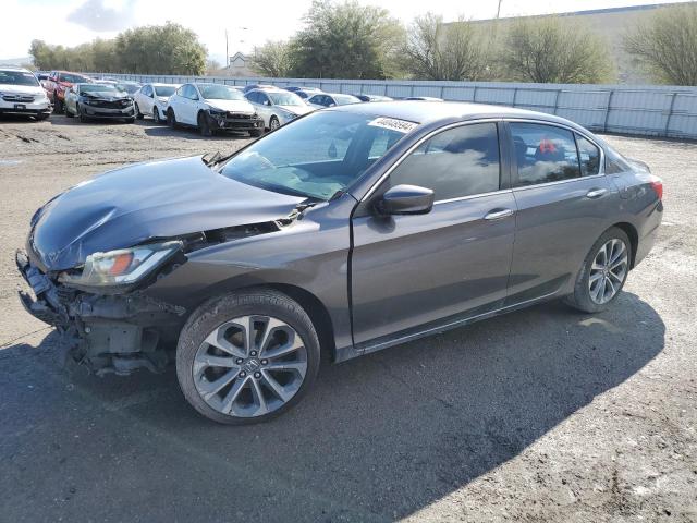 1HGCR2F57FA180678 - 2015 HONDA ACCORD SPORT GRAY photo 1