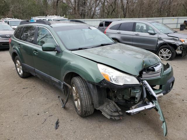 4S4BRCMC5E3323014 - 2014 SUBARU OUTBACK 2.5I LIMITED GREEN photo 4