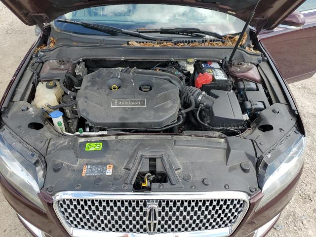 3LN6L5F9XHR621886 - 2017 LINCOLN MKZ RESERVE ბურგუნდია ფოტო 11